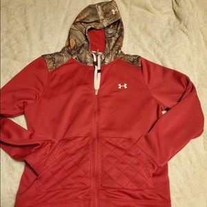 Under Armour Jacket with Camo Hood